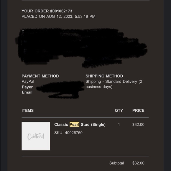 Catbird Classic Pearl Stud Earrings - Picture 6 of 6